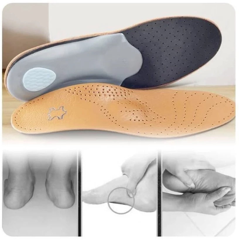 Leather SoleGuard Orthopedic Insole