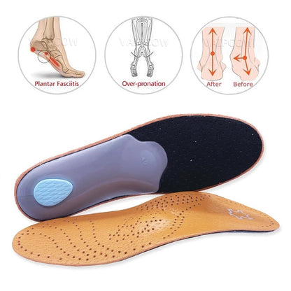 Leather SoleGuard Orthopedic Insole