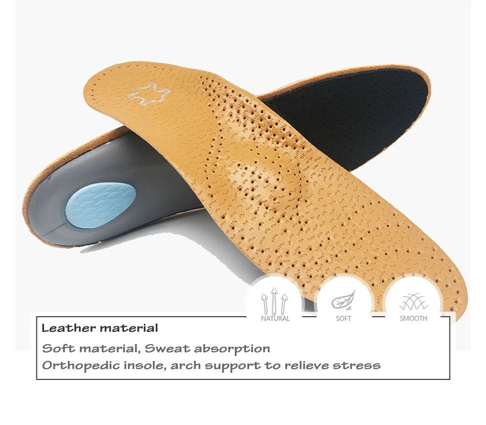 Leather SoleGuard Orthopedic Insole